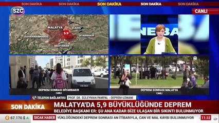 Prof. Dr. Süleyman Pampal'dan deprem açıklaması