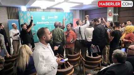 Şanlıurfa'da Basın Toplantısında Deprem Panik Yarattı