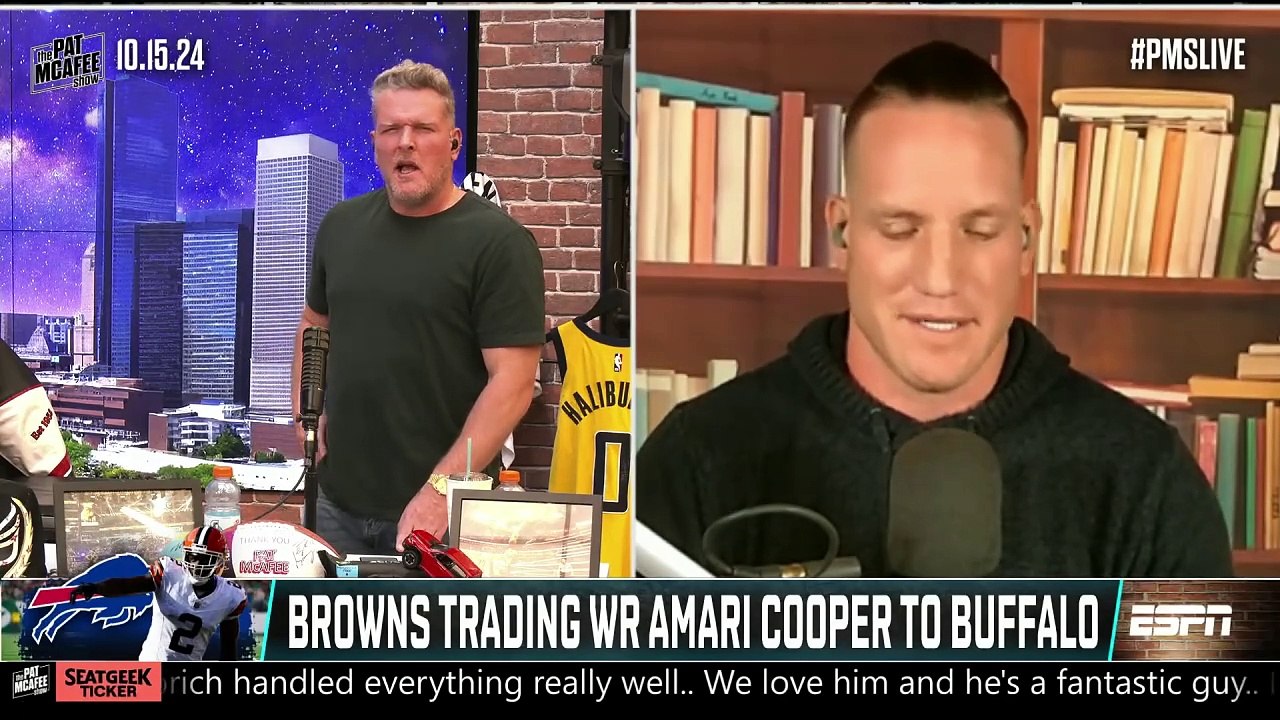 A ‘HEIST’_  Reaction to Browns trading Amari Cooper to Bills _ The Pat McAfee Show