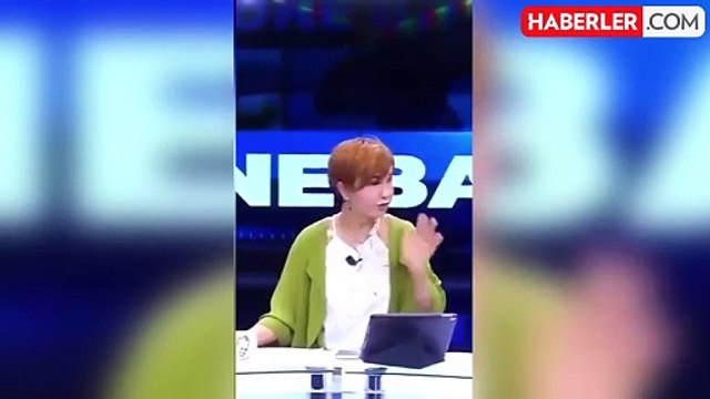 Depreme canlı yayında yayında yakalanan sunucuların panik anları