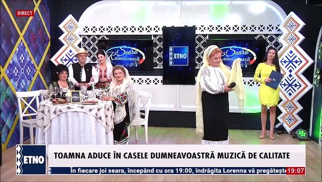 Geta Postolache - Am cantat de copilita (Seara romaneasca - ETNO TV - 07.10.2024)