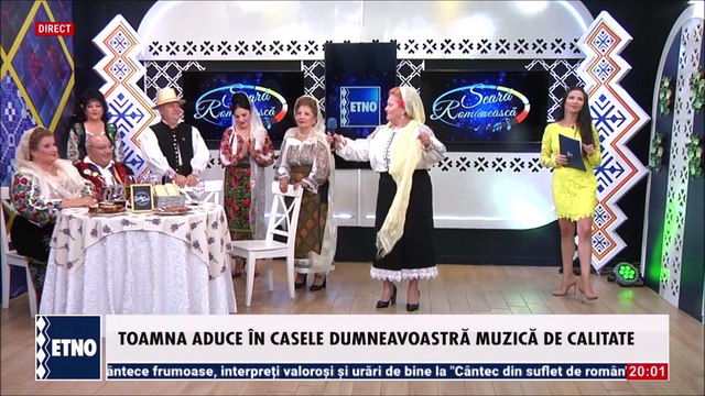 Geta Postolache - Hai cu toti la hora mare (Seara romaneasca - ETNO TV - 07.10.2024)