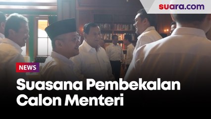 Suasana Pembekalan Calon Menteri di Padepokan Garuda Yaksa Hambalang