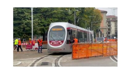 Firenze, test per la tramvia Libert?-Don Minzoni