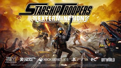 Starship Troopers Extermination Official Launch Trailer
