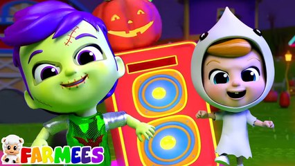 Halloween Beat - Dance Song & Cartoon Video for Kids