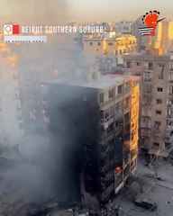 Israeli Airstrikes Aftermath in Dahyeh