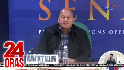 Sen. dela Rosa, magkakasa ng sariling imbestigasyon sa mga isiniwalat sa House Quad Committee; FPRRD, kasama sa mga iimbitahan | 24 Oras