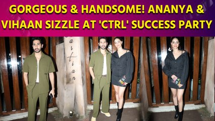Ananya Panday & Vihaan Samat's Sizzling Chemistry Steals the Show at Success Party