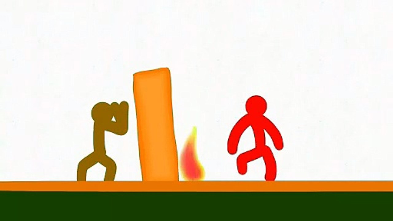 Stickman Fight Animation Battle: Earth vs. Fire Showdown!