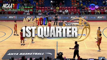 NCAA Basketball JRU vs San Sebastian (First Quarter) | NCAA Season 100
