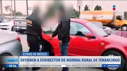 Detienen al exdirector de la Normal Rural "Lázaro Cárdenas del Río"