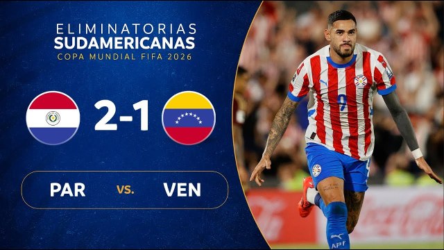 Paraguay vs Venezuela (2-1) | Eliminatorias 2026 | Fecha 10
