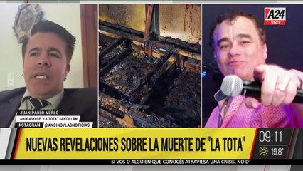  "LA TOTA" SANTILLÁN SE SUICIDÓ "A LO BONZO"