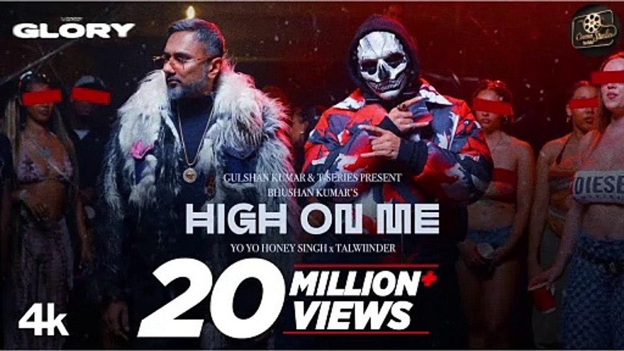 HIGH ON ME (VIDEO SONG): YO YO HONEY SINGH | TALWIINDER | GLORY | BHUSHAN KUMAR  #HIGHONME #YOYOHONEYSINGH