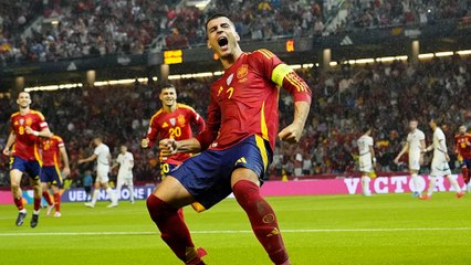 Morata: "España tiene un futuro muy importante, es para estar contento"