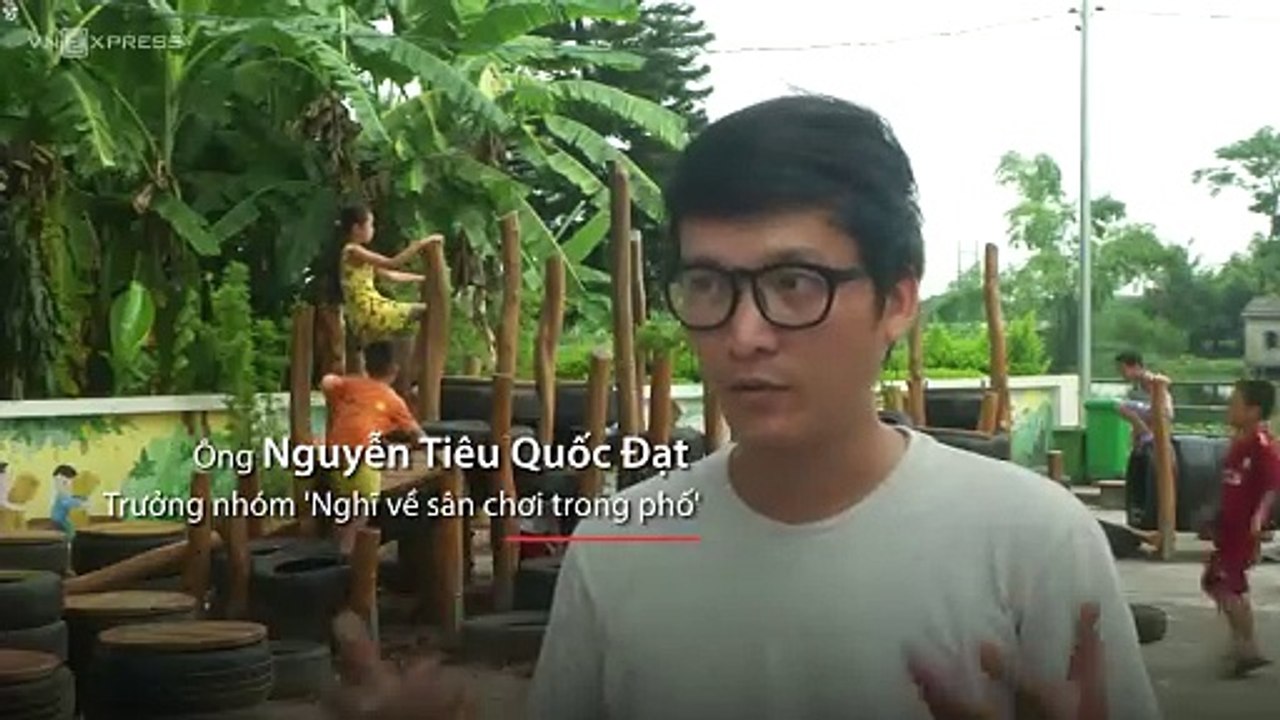 Sân Chơi Từ Lốp Xe Cũ