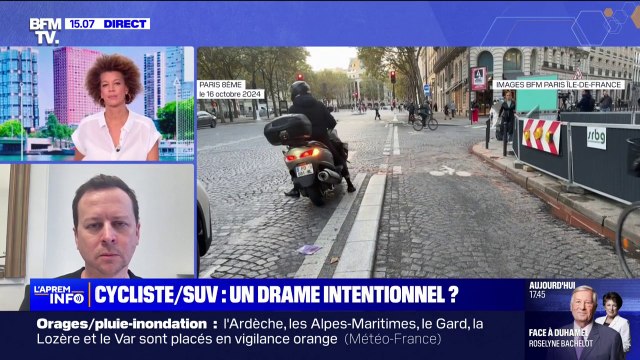 Cycliste tué à Paris: Ce drame est le symptôme d'une violence motorisée régulière , explique Jean-Sébastien Catier, porte-parole de l'association Paris en selle