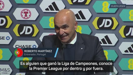 Roberto Martínez: "Tuchel es un fantástico entrenador"