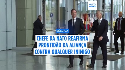 Mark Rutte: Secretário-geral afirma que NATO está "pronta para enfrentar qualquer inimigo"