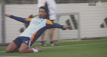 Bellingham's spectacular goal and heartfelt celebration with Mbappé captivate Real Madrid fans worldwide
