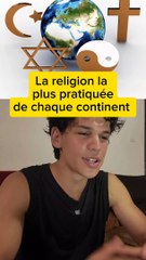 La religion la plus pratiquée de chaque continent #religion #continent #pays