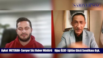 Eğitim Gücü Sendikası Başkanı Oğuz Özat İle Özel Röportaj