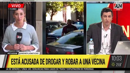  DETENIDA: ASÍ SE LLEVABAN A GLORIA AURORA, LA "VIUDA NEGRA" DE FLORESTA