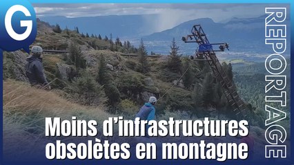 Reportage - Le massif de Belledonne débarrassé d'infrastructures obsolètes