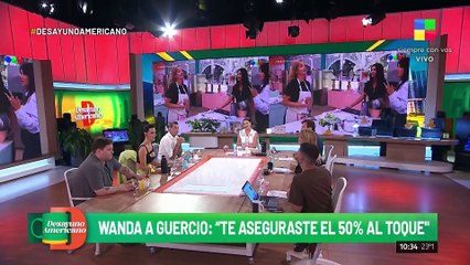 ⚽️ BOTINERAS ️ Wanda Nara le dijo a Eliana Guercio: "Te aseguraste el 50% al toque"