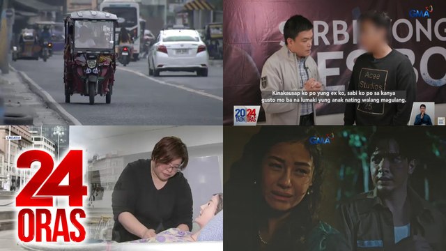 24 Oras: (Part 3) LTO, sinuspinde muna ang pagpaparehistro ng mga light e-vehicle; Libu-libong trabaho sa Croatia, alok sa mga Pinoy caregiver; Cast ng Pulang Araw aminadong hirap panuorin ang mabibigat na scene, atbp.