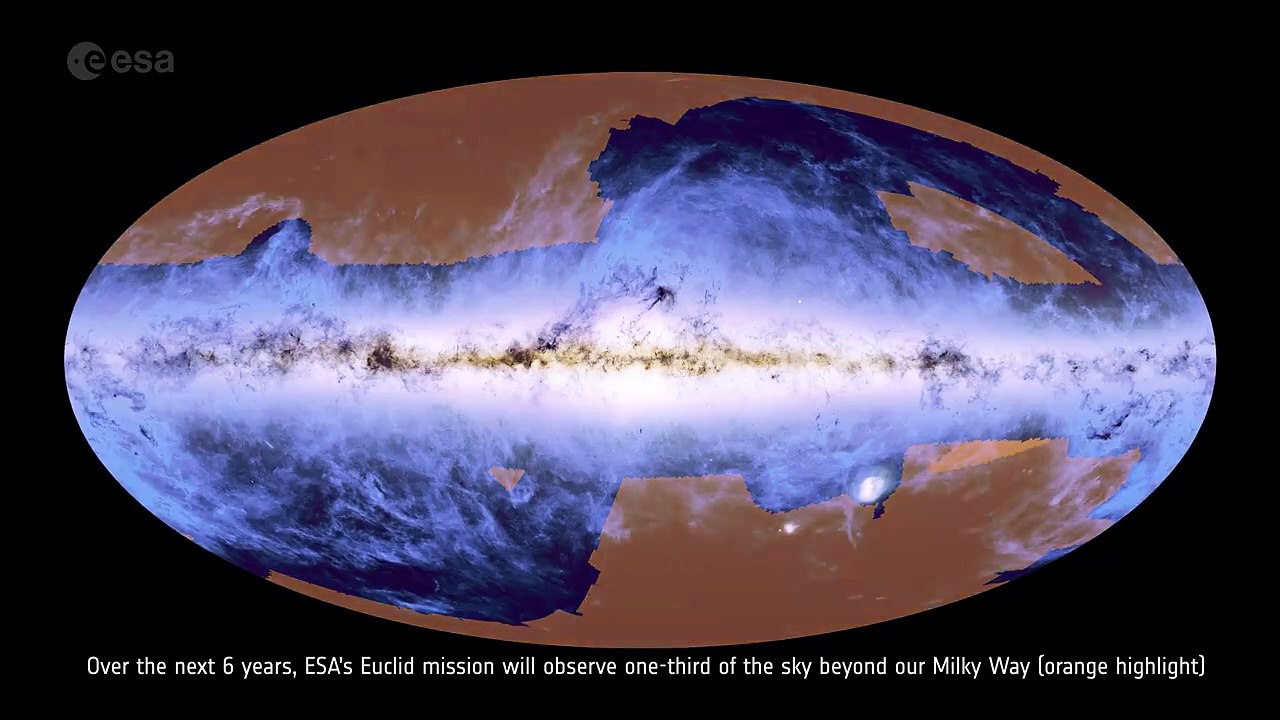 La misión Euclid mostró su primera imagen del "Universo Oscuro"