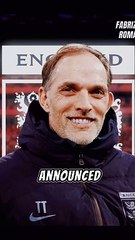 Thomas Tuchel named England manager