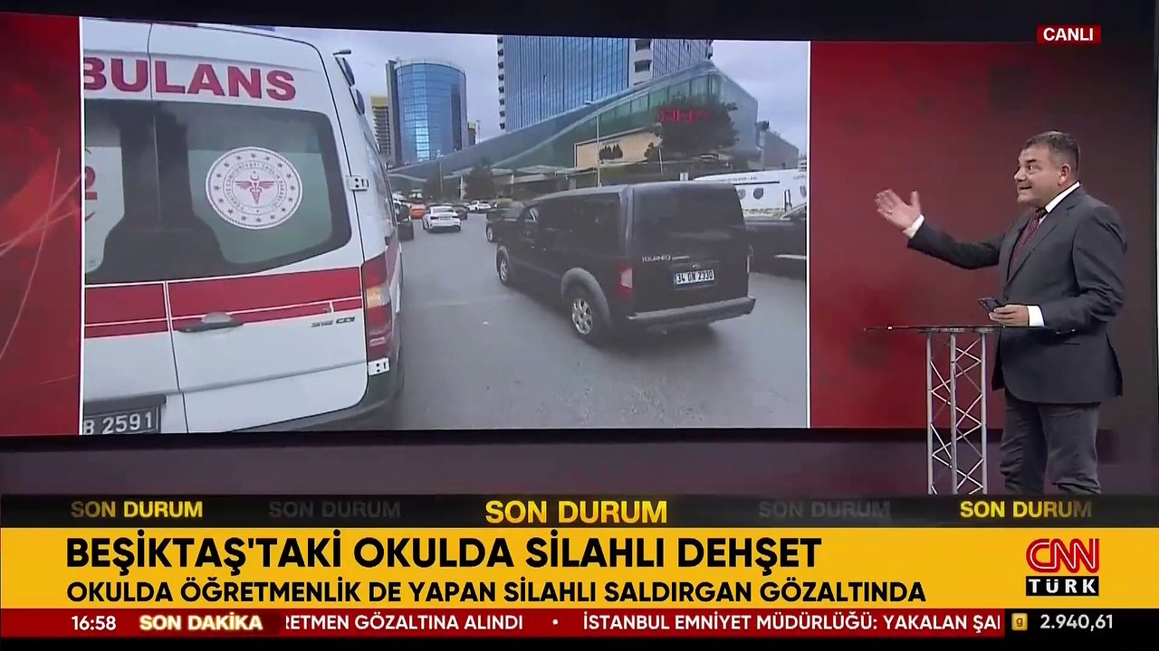 Son dakika! İstanbul Etiler Anadolu Lisesi’nde silah sesleri!