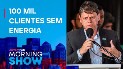 APAGÃO em SP: Tarcísio de Freitas diz que “ENEL tem que SAIR do BRASIL”