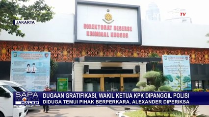 Wakil Ketua KPK Alexander Marwata Diperiksa Polisi Usai Bertemu Eko Darmanto