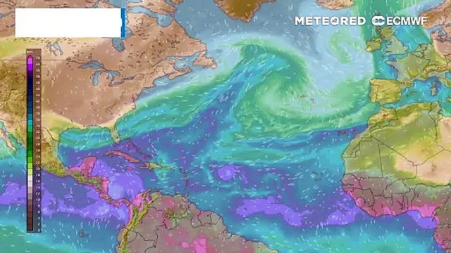 Fiume atmosferico verso il Mediterraneo