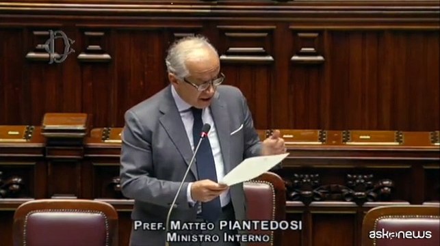 Piantedosi: non sono emerse criticit? in appalti Centri in Albania