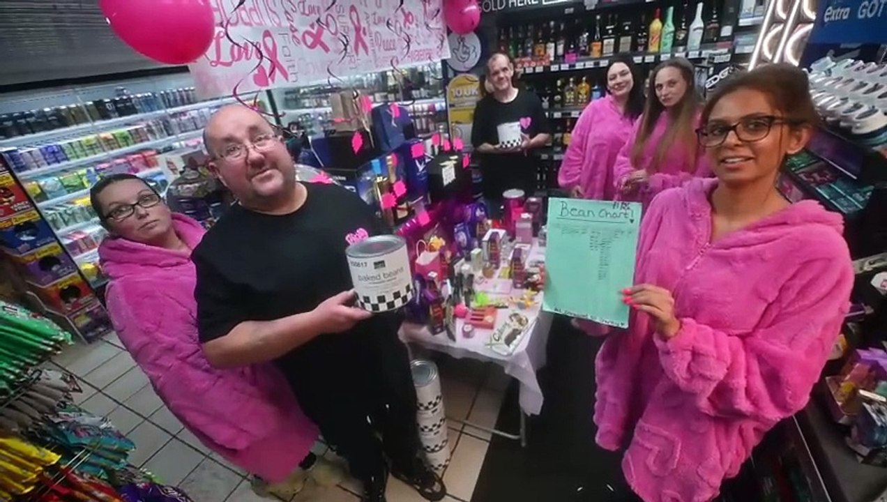 Dawley people have voted and a man has been chosen. He will have beans tipped all over him to help raise money for charity at the local Premier store this Friday.