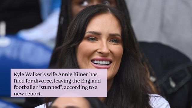 Annie Kilner 'files for divorce' from England star Kyle Walker amid claims the couple are 'barely speaking'