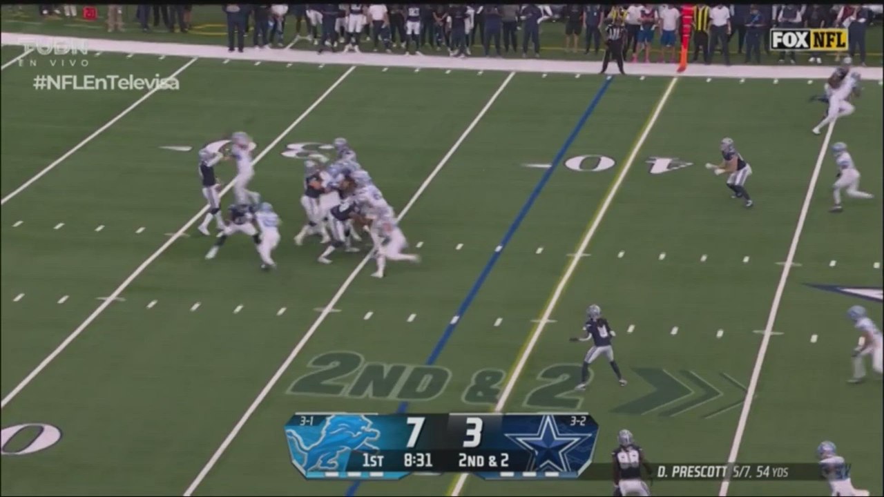 Resumen del Dallas Cowboys vs. Detroit Lions, jornada 6 de NFL