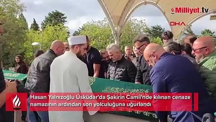 Survivor Hasan Yalnızoğlu son yolculuğuna uğurlandı! Gözyaşlarını tutamadı