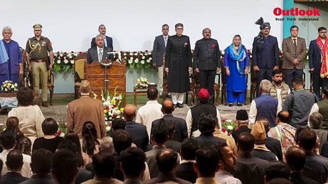 Jammu and Kashmir: Omar Abdullah Takes Oath As Chief Minister