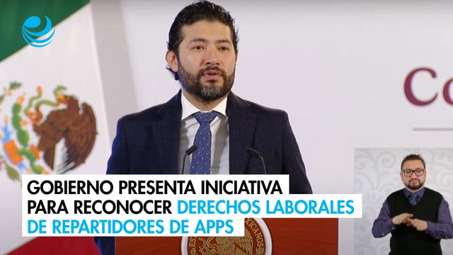 Gobierno presenta iniciativa para reconocer derechos laborales de repartidores de apps
