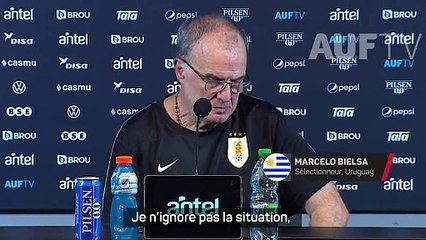 Bielsa : "Les critiques de Suarez n'ont aucune influence sur nos performances"