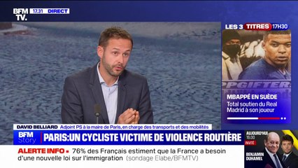 Cycliste tué à Paris: "Le symptôme d'une violence routière", pour David Belliard (adjoint à la maire de Paris)