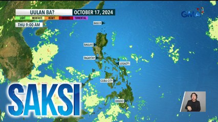 Hailstorm o pag-ulan ng yelo na tumagal ng 3 minuto, naranasan sa Pangasinan | Saksi