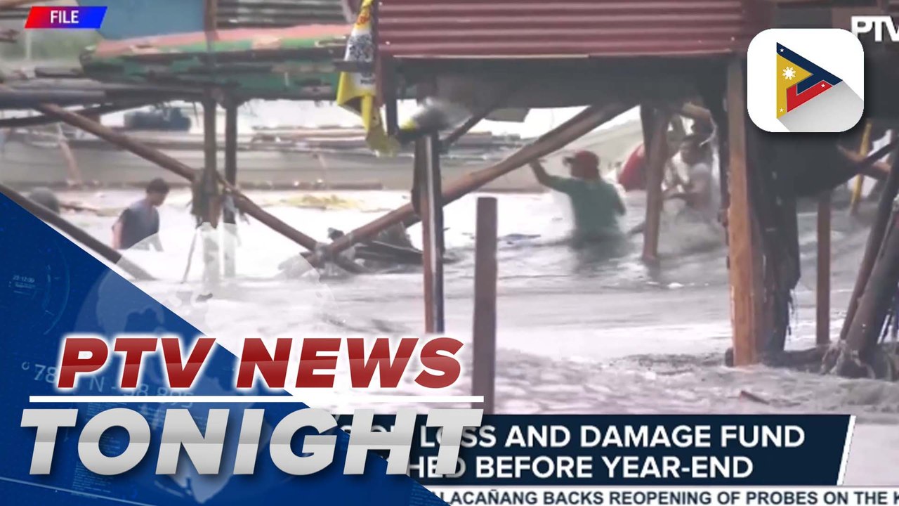 Guidelines on Loss and Damage Fund to be finished before year-end