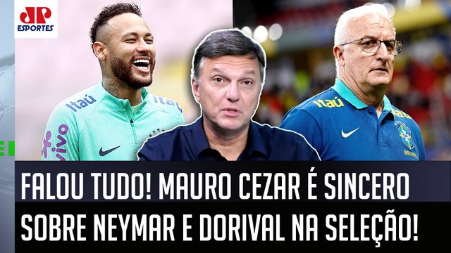 Eu vou FICAR MUITO SURPRESO se o Neymar com o Dorival na Seleção... Mauro Cezar MANDA A REAL!