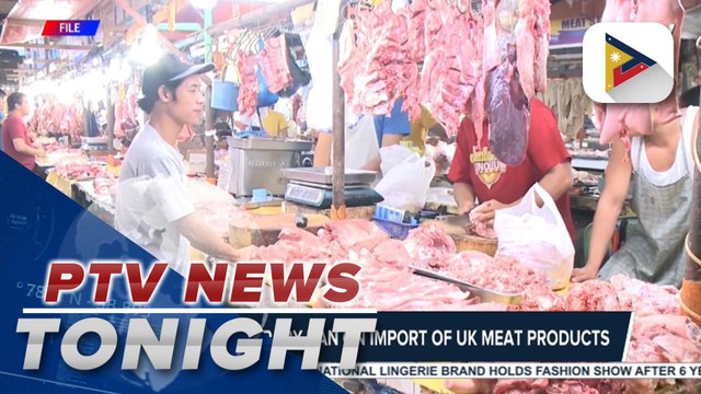D.A. lifts temporary ban on import of UK meat products